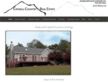 Tablet Screenshot of catskillcountryrealestate.com